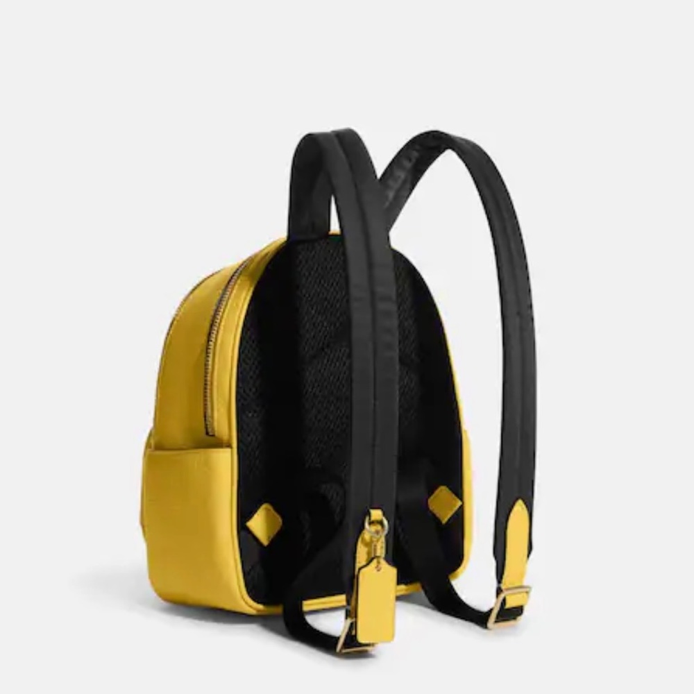 Brand new with tags beautiful yellow mini court backpack